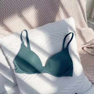 Õmblusteta rinnahoidja, ilma traadita push-up naiste aluspesu, tüdrukute seksikad rinnahoidjad õhukesed hingavad, reguleeritud lihtne traadita rinnahoidja