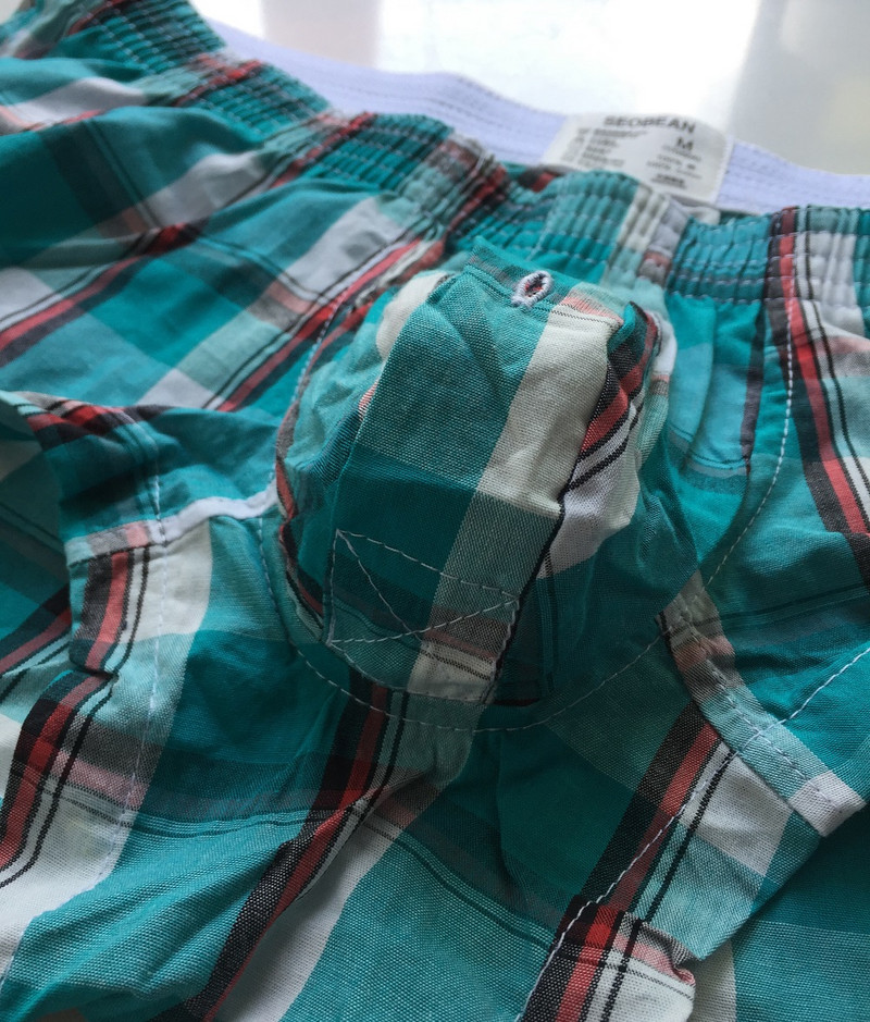 Σορτς SEOBEAN Trackssuit Καρό U τσάντα Casual Trunks Πυτζάμα Σορτς