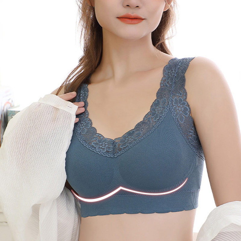Sutiene pentru femei, sexy, de marime mare, din dantelă, lenjerie de somn, lenjerie, respirabilă, fără sudură, sutien push-up, sutien sport fără sârmă