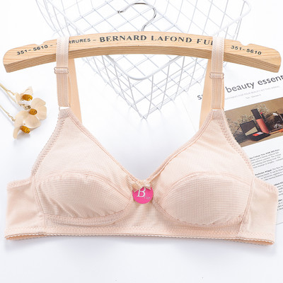 Ασύρματο σέξι push up σουτιέν χρώμα δέρματος Βαμβακερό λεπτό σουτιέν για γυναίκες Άνετο μαλακό σουτιέν εσωρούχων συν μέγεθος 38 40 42 44 π.Χ.