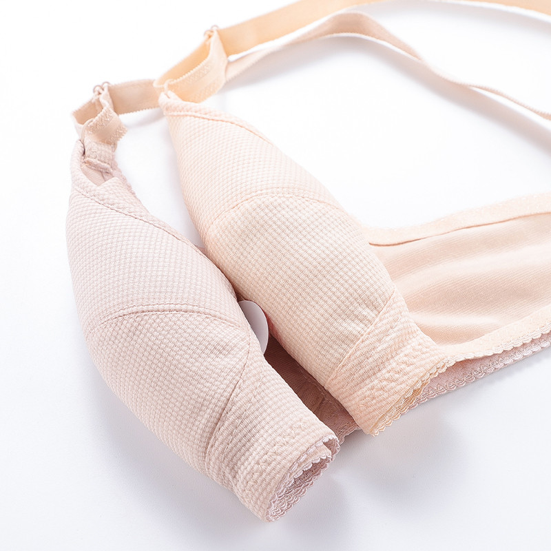 Ασύρματο σέξι push up σουτιέν χρώμα δέρματος Βαμβακερό λεπτό σουτιέν για γυναίκες Άνετο μαλακό σουτιέν εσωρούχων συν μέγεθος 38 40 42 44 π.Χ.