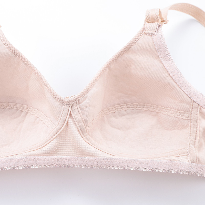 Ασύρματο σέξι push up σουτιέν χρώμα δέρματος Βαμβακερό λεπτό σουτιέν για γυναίκες Άνετο μαλακό σουτιέν εσωρούχων συν μέγεθος 38 40 42 44 π.Χ.