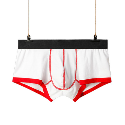 Muške bokserice za dječake Seksi donje rublje Gaćice Pamučne prozračne torbice Gaćice Donje rublje Donje rublje Niske kućne kratke hlače Slip Homme