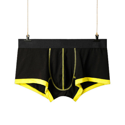 Muške bokserice za dječake Seksi donje rublje Gaćice Pamučne prozračne torbice Gaćice Donje rublje Donje rublje Niske kućne kratke hlače Slip Homme