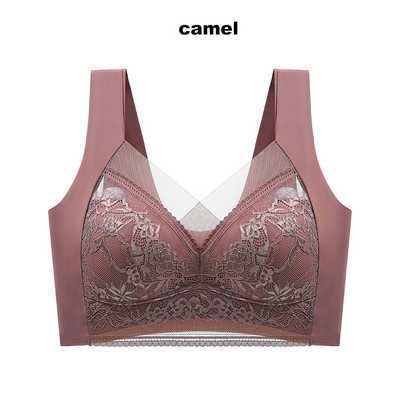 Liemenėlės moterims Sexy Push Up Besiūlės vielos Liemenėlės Active Wear nėriniuotos sportinės liemenėlės liemenės viršutiniai apatiniai apatiniai liemenėlė Bralette Mujer