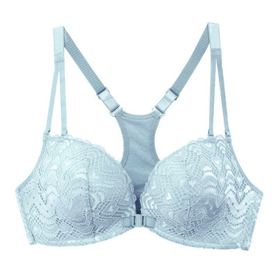 Sutiene pentru femei cu cataramă în față sutien nou din dantelă sutien fără cusături sexy fără sârmă sutien frumos fără sudură la spate