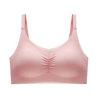 Lenjerie de corp subțire de vară fără sudură pentru femei, două culori, care se potrivesc, cu spatele frumos, fără inel de oțel, sutien sexy, confortabil, respirabil