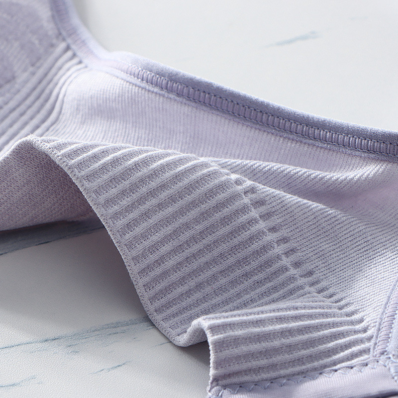 Νέο Ανοιξιάτικο Καλοκαίρι Λεπτό Γυναικείο Σουτιέν Φοιτητικό Εσώρουχο Χωρίς Ατσάλινο Δαχτυλίδι Μαλακό και άνετο Τρίγωνο Σουτιέν Κοριτσίστικης Προσαρμογής