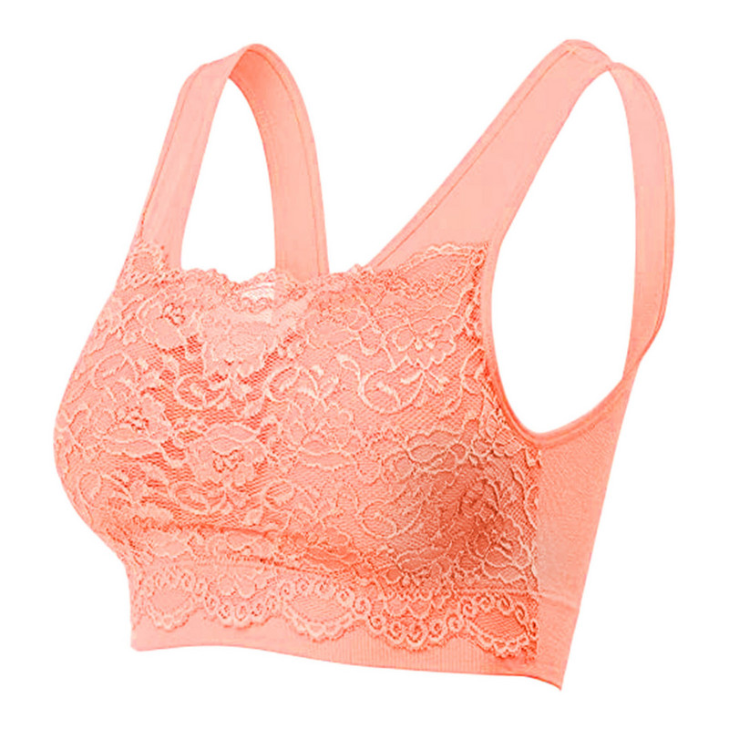 Produs de top vândut în 2021 Sutien pentru femei, fără cusături, din dantelă, cu capac din față din dantelă, Suport pentru sutien sport, Comerț cu ridicata și livrare drop-down