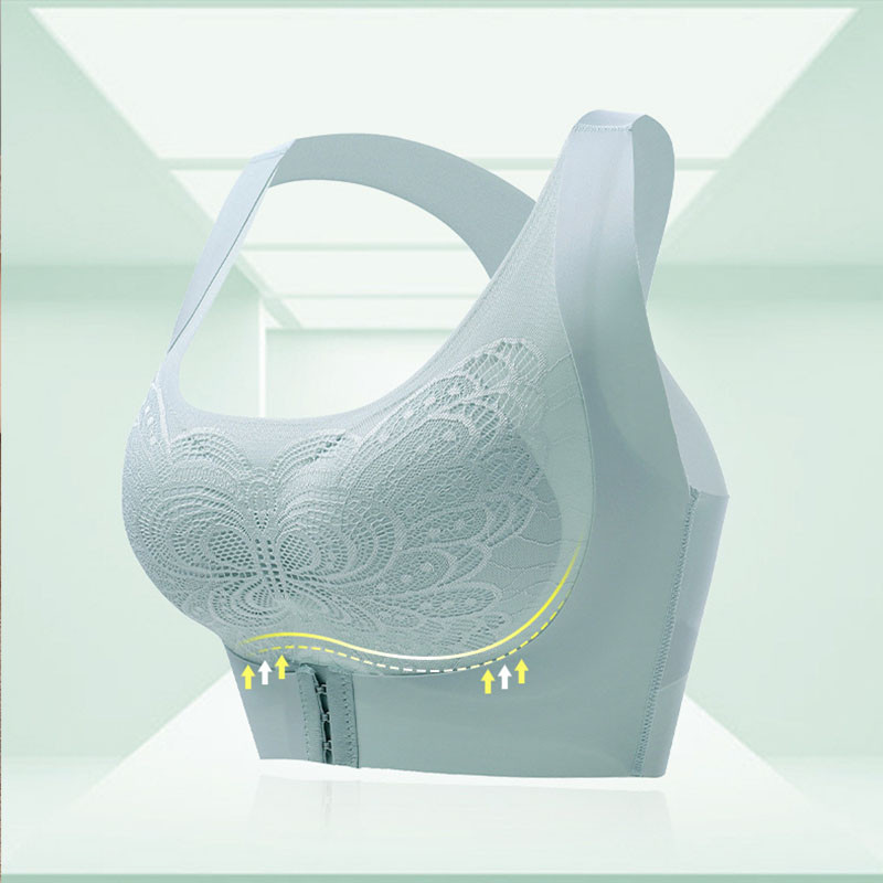 Σουτιέν χωρίς ραφές για γυναίκες με σύρμα μπροστινού κλεισίματος Δωρεάν Bralette Sport Gather Πεταλούδα Beauty Bras Γιλέκο Εσώρουχα Brassiere Mujer