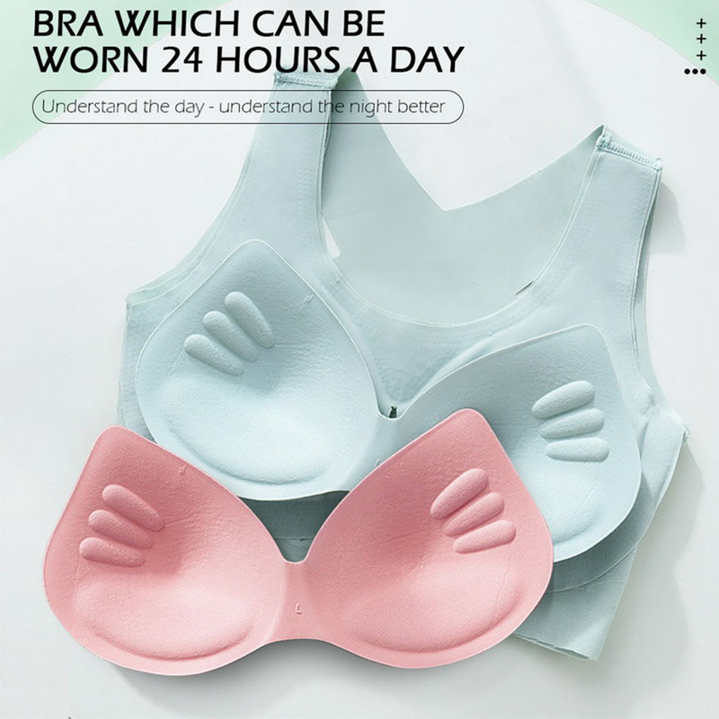 Σουτιέν χωρίς ραφές για γυναίκες με σύρμα μπροστινού κλεισίματος Δωρεάν Bralette Sport Gather Πεταλούδα Beauty Bras Γιλέκο Εσώρουχα Brassiere Mujer