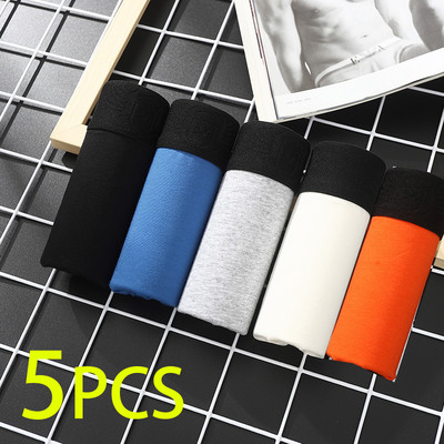 Muško donje rublje Boxerice Elasticity Shorts Gaćice Jednobojne kratke hlačice Brand gaće Muške pamučne prozračne kratke hlačice L-3XL