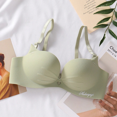 Sutiene fără cusături pentru femei Push Up Bralette, fără sârmă, sutien ajustabil, sexy, bretele, lenjerie de vară, lenjerie de corp roșie, respirabilă