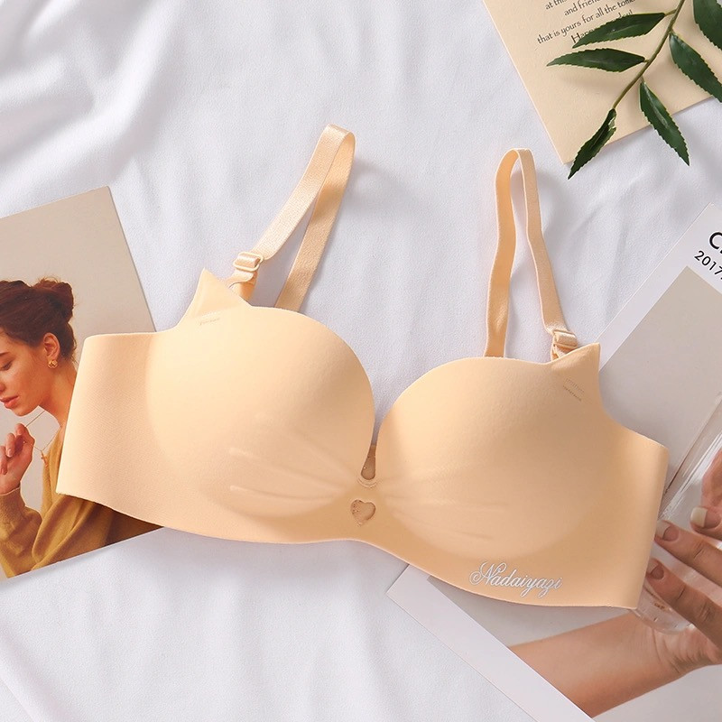 Sutiene fără cusături pentru femei Push Up Bralette, fără sârmă, sutien ajustabil, sexy, bretele, lenjerie de vară, lenjerie de corp roșie, respirabilă