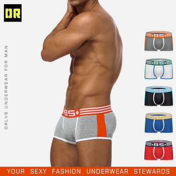 Бельо Мъжки долни гащи Мъжки бикини Boxer Man Cotton Мъжки боксерки Boxershorts Calzoncillos Дишащи меки  Homme BS101