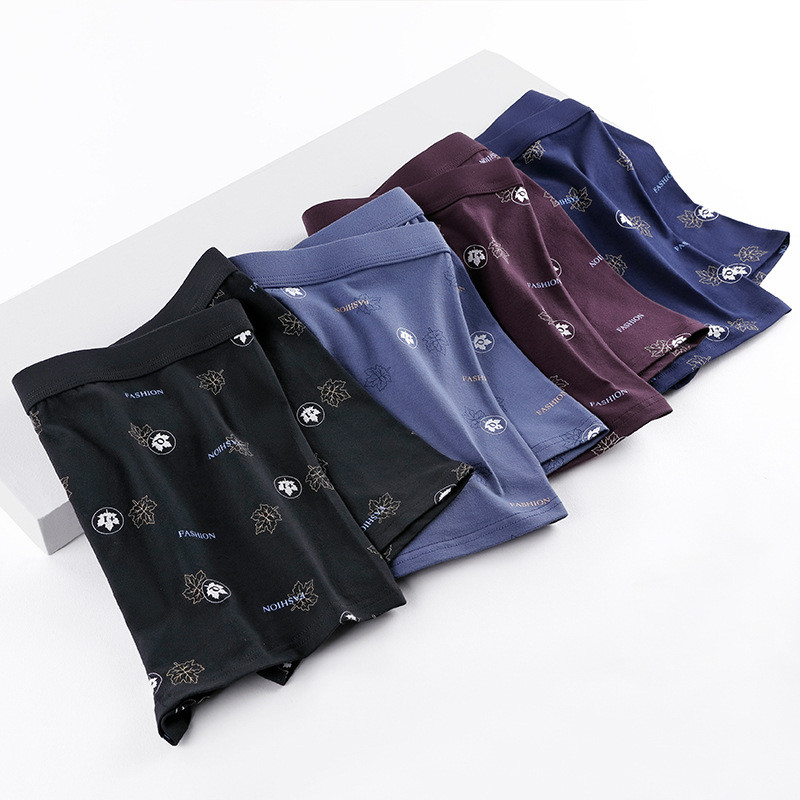 EXILIENS Maple Leaf Bokserice Muško donje rublje Pamuk Cueca Bermuda Masculina Ropa Interior Hombre Muške bokserice Man Calzoncillos Homme