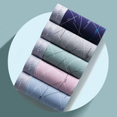 3tk Meeste Bokserid Puuvillane Aluspesu Seksikad Aluspüksid Meeste Lühikesed Homme Aluspüksid Meeste U kumer pesu Cuecas Hulgipartiid