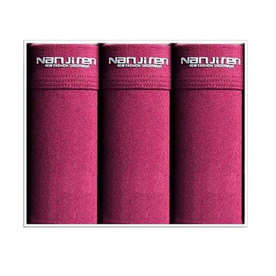 3tk Meeste Bokserid Puuvillane Aluspesu Seksikad Aluspüksid Meeste Lühikesed Homme Aluspüksid Meeste U kumer pesu Cuecas Hulgipartiid