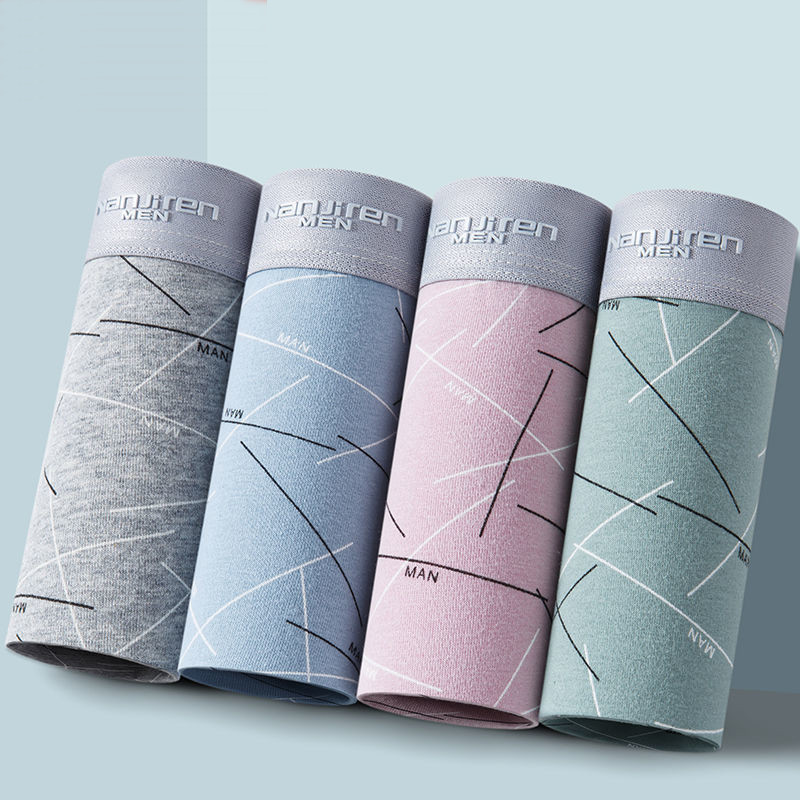 3tk Meeste Bokserid Puuvillane Aluspesu Seksikad Aluspüksid Meeste Lühikesed Homme Aluspüksid Meeste U kumer pesu Cuecas Hulgipartiid