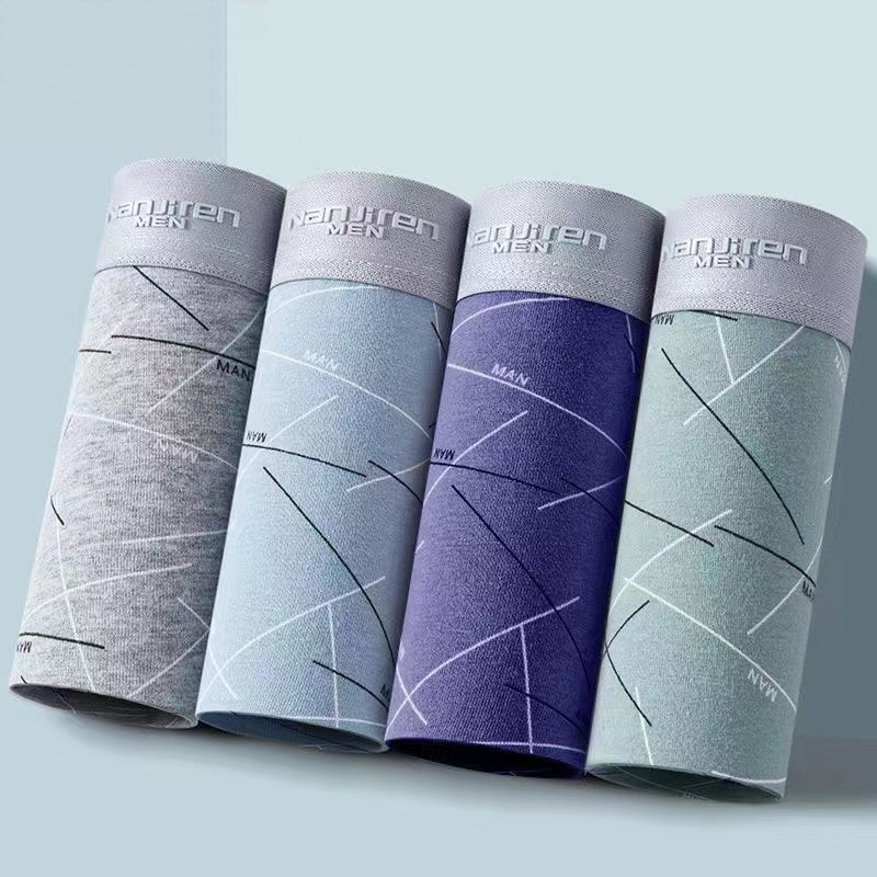 3tk Meeste Bokserid Puuvillane Aluspesu Seksikad Aluspüksid Meeste Lühikesed Homme Aluspüksid Meeste U kumer pesu Cuecas Hulgipartiid