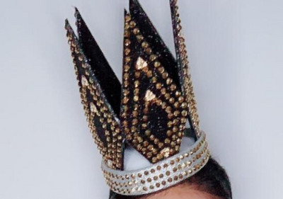 Must-valged sulgedest kivid Bodysuit ööklubi pidu Catwalk võrgust läbipaistev lavakostüüm Naiste laulja kristallid kombinesoon