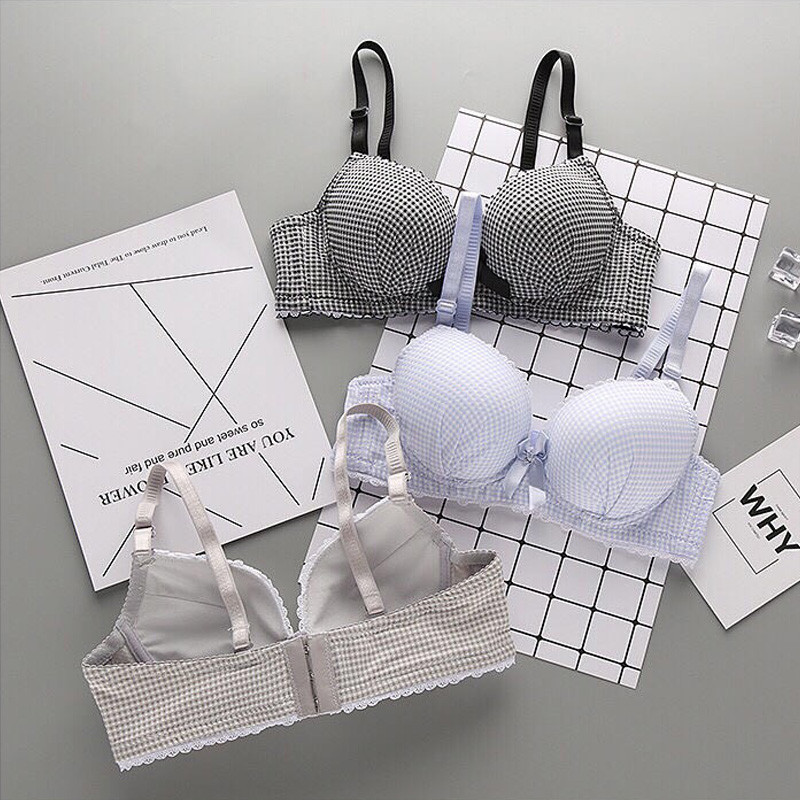 Bralette în stil francez Sutiene cu ridicata pentru femei Sutien subțire fără fir Push Up Lenjerie confortabilă fără spate Bralette Lenjerie sexy