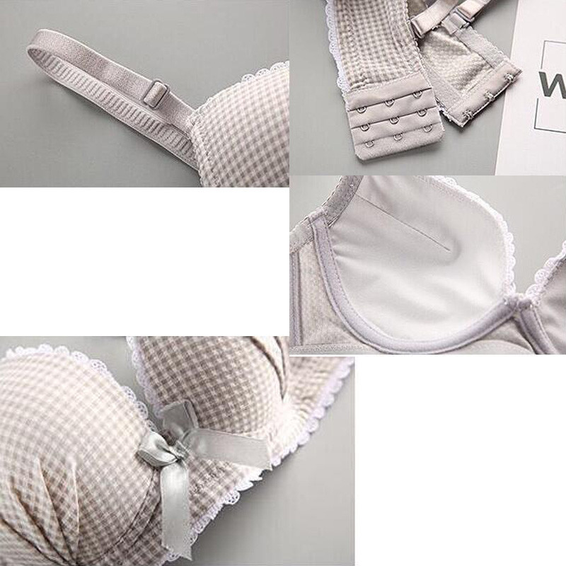 Bralette în stil francez Sutiene cu ridicata pentru femei Sutien subțire fără fir Push Up Lenjerie confortabilă fără spate Bralette Lenjerie sexy