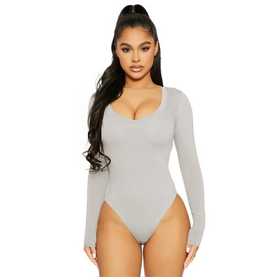 BKLD 2021 kevade uued moerõivad naistele, ühevärvilised pullover, pikkade varrukatega kehaülikond, õhukesed ühes tükis kombinesooni komplektid