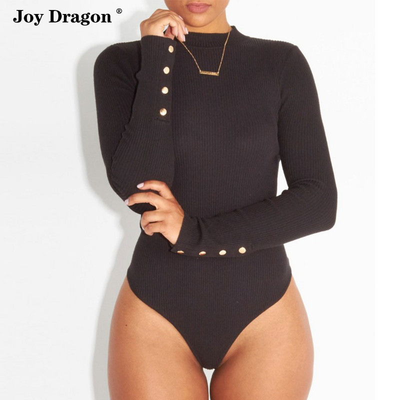 Naiste Bodycon Jumpsuit Roupas Feminina Combinaison Pantalon Femme Kombinezon Damski Bodysuit One Piece seksikas pikkade varrukatega mängukostüüm