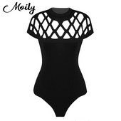 Prozračni sportski kombinezon Izdubljeni jednodijelni ženski bez rukava s gumbom za prepone Fitness vježbanje Aktivni bodi Odjeća za teretanu