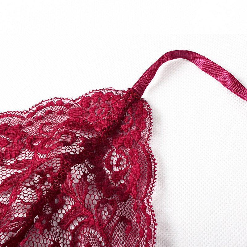 Body de damă Sexy Skinny Lace Body solide în formă de Body din dantelă Livrare gratuită