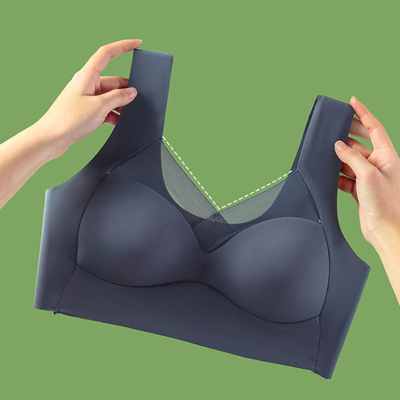 Απρόσκοπτη σέξι σουτιέν για γυναίκες Push Up Wire Free Bralette Sport Gather Thin Lace Bras Γιλέκο Εσώρουχο αντικραδασμικό Brassiere Mujer