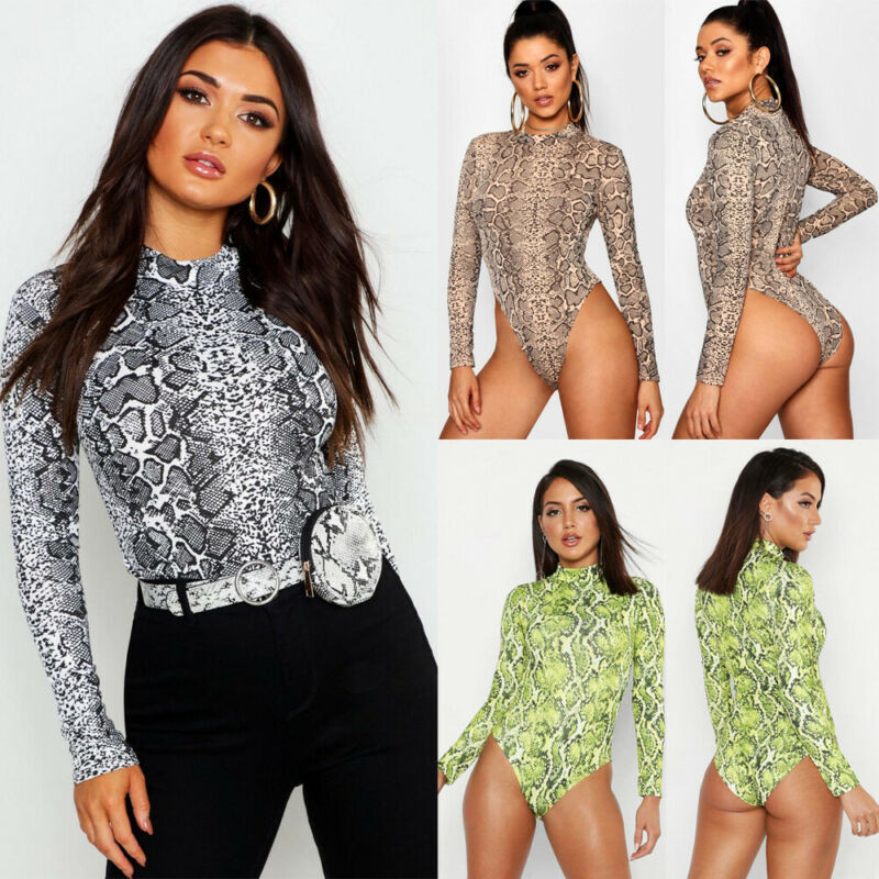 Body subțire cu mânecă lungă pentru femei, 2020