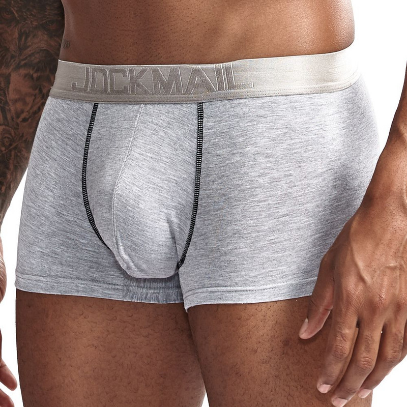 JOCKMAIL Modal Meeste Aluspesu boxershort Scrotum Care Kapsel Funktsioon Noorte Tervis Souli kumer eraldus Bokser Aluspesu