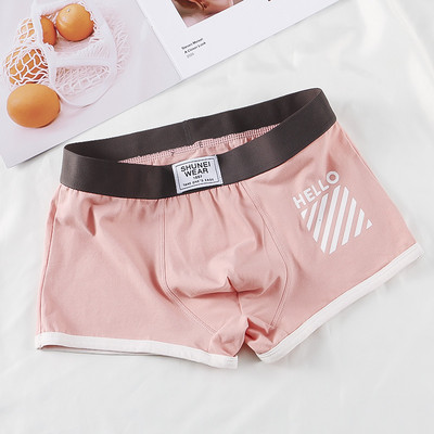 Boxer cu imprimeu din bumbac marca EXILIENS Lenjerie de corp pentru bărbați Ropa Interior Hombre Boxeri pentru bărbați Cuecas Masculinas Bărbați Calzoncillos M-3XL