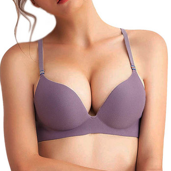 Нов моден секси удобен сутиен за жени Push Up бельо Безшевен сутиен Bralette Сутиен без тел Сутиен Дамско бельо Intimates