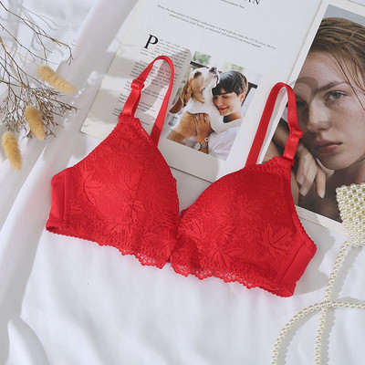 Moodsad pitsist rinnahoidjad naistele Õmblusteta naiste rinnahoidjad naistepesu Bralette Big Push Up Active rinnahoidjad Naistele, tasuta traadist pehme aluspesu