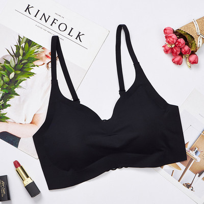 Sutien reglabil pentru femei, subțire, cu push-up, fără sudură, sutien, lenjerie de corp, moale, confortabilă, lenjerie de somn, lenjerie de corp pentru femei