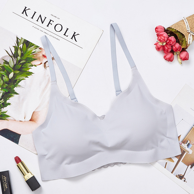 Sutien reglabil pentru femei, subțire, cu push-up, fără sudură, sutien, lenjerie de corp, moale, confortabilă, lenjerie de somn, lenjerie de corp pentru femei