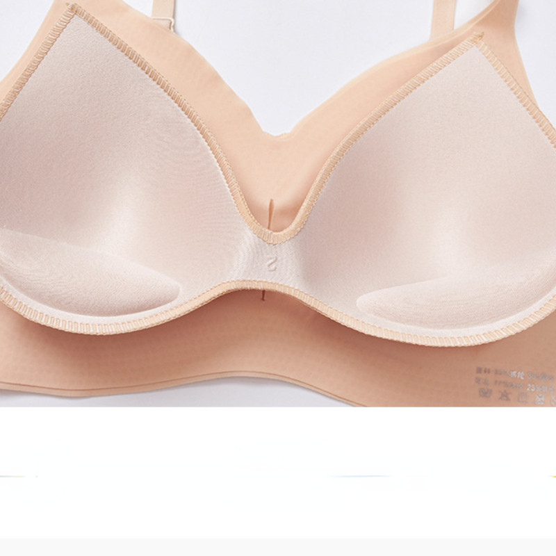 Sutien reglabil pentru femei, subțire, cu push-up, fără sudură, sutien, lenjerie de corp, moale, confortabilă, lenjerie de somn, lenjerie de corp pentru femei