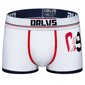 ORLVS Мъжко бельо Cotton Soft Men Boxer Sexy Panties Homme Boxers Panties Удобни мъжки гащи Cueca Man Boxer Shorts