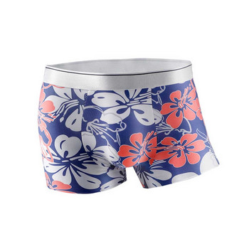 Ανδρικά εσώρουχα μεγάλου μεγέθους Ice Silk Boxer Summer Breathable Ultra-thin Smooth Ice Silk Boxer Personalized Tide Boxer Short