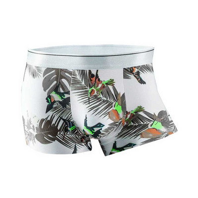 Ανδρικά εσώρουχα μεγάλου μεγέθους Ice Silk Boxer Summer Breathable Ultra-thin Smooth Ice Silk Boxer Personalized Tide Boxer Short