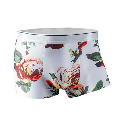 Ανδρικά εσώρουχα μεγάλου μεγέθους Ice Silk Boxer Summer Breathable Ultra-thin Smooth Ice Silk Boxer Personalized Tide Boxer Short