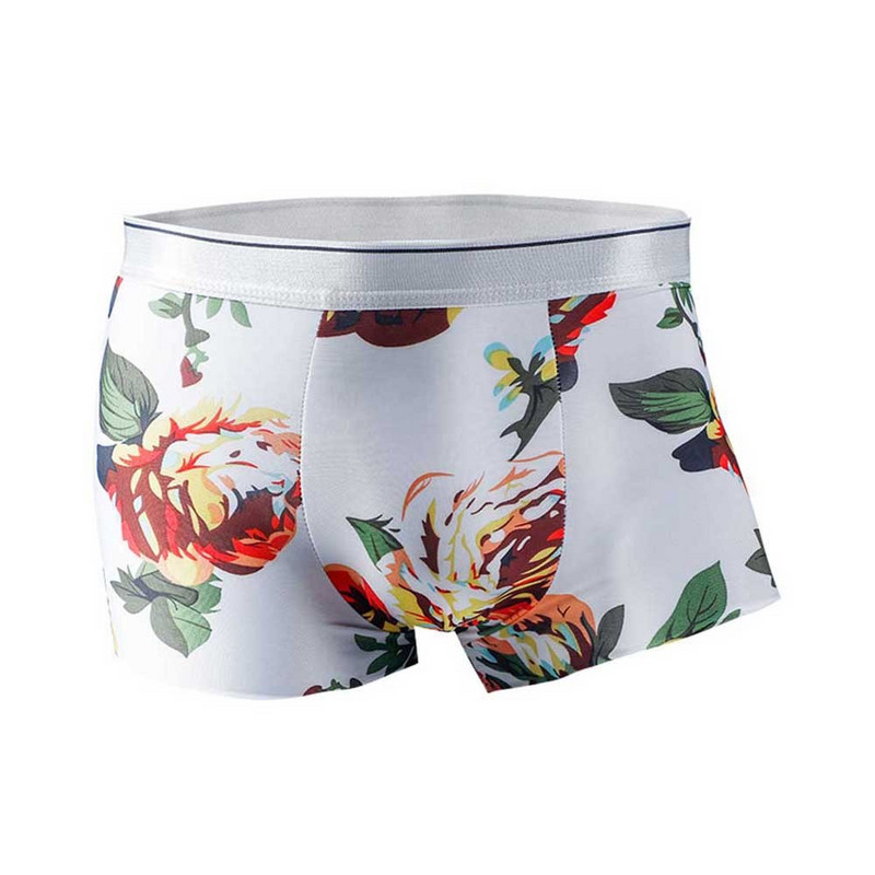 Ανδρικά εσώρουχα μεγάλου μεγέθους Ice Silk Boxer Summer Breathable Ultra-thin Smooth Ice Silk Boxer Personalized Tide Boxer Short