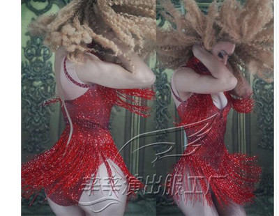 Body fără mâneci pentru femei, bar modern, cântăreață, găzduit de argint, cu guler înalt, ciucuri, salopete pentru adulți, costum de scenă