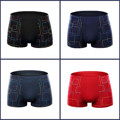 Ανδρικά εσώρουχα Εσώρουχα Μόδα μπόξερ Σορτς Ανδρικά Αναπνεύσιμα Ανδρικά Σέξι Σετ Μοντέλο Σώβρακα Μεγάλο Μέγεθος Παρτίδα Μαλακό 2XL-7XL