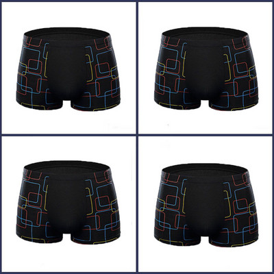 Ανδρικά εσώρουχα Εσώρουχα Μόδα μπόξερ Σορτς Ανδρικά Αναπνεύσιμα Ανδρικά Σέξι Σετ Μοντέλο Σώβρακα Μεγάλο Μέγεθος Παρτίδα Μαλακό 2XL-7XL