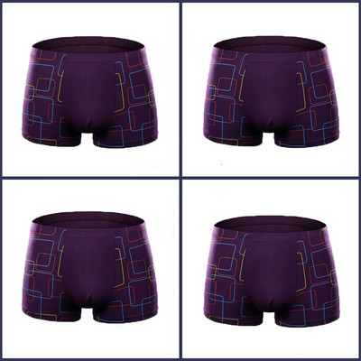 Ανδρικά εσώρουχα Εσώρουχα Μόδα μπόξερ Σορτς Ανδρικά Αναπνεύσιμα Ανδρικά Σέξι Σετ Μοντέλο Σώβρακα Μεγάλο Μέγεθος Παρτίδα Μαλακό 2XL-7XL
