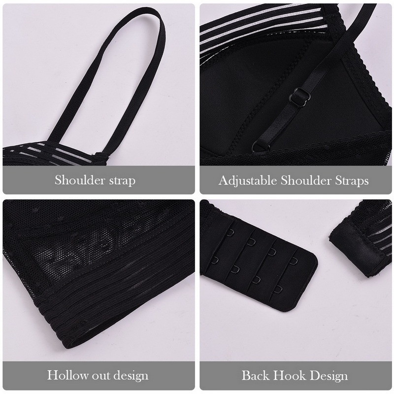 Sutien din dantelă Deep U Low Cut Sexy Plunge Sutien fără spate Sutiene pentru femei petrecere nuntă Lenjerie de corp fără sudură Sutien invizibil pentru femei